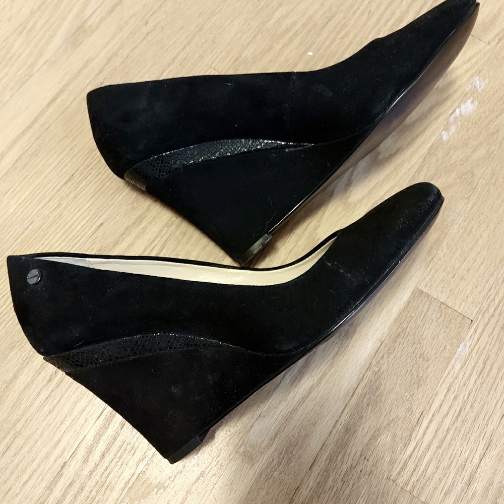Suede Calvin Klein Wedges